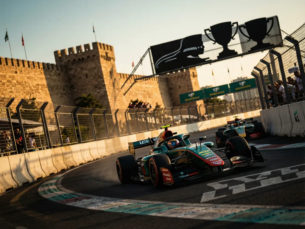 Rafael Câmara largará entre os cinco primeiros nas duas provas principais da F2 em Baku